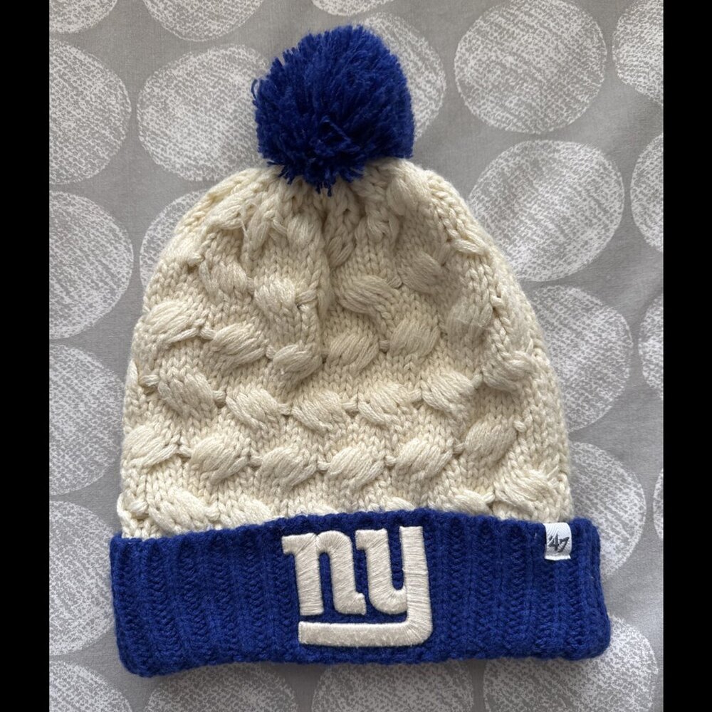 '47 Brand New York Giants NFL Football Ladies Matterhorn Cuffed Beanie Hat
